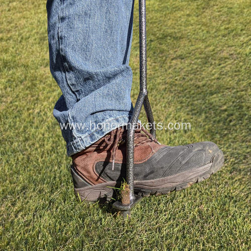 Manual Lawn Coring Aerator Gardening Hand Tools